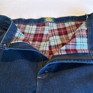 Cabela’s flannel lined jeans
Size W 42   L 34 men’s